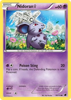 Nidoran ♀ — Plasma Freeze 040