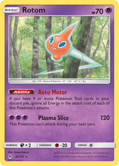 Rotom — Forbidden Light 040