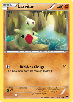 Larvitar — Fates Collide 040