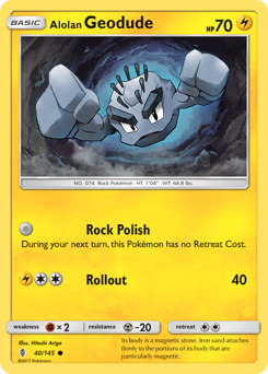 Alolan Geodude — Guardians Rising 040