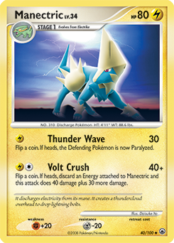 Manectric — Majestic Dawn 040