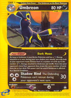 Umbreon — Aquapolis 041