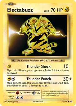 Electabuzz — Evolutions 041