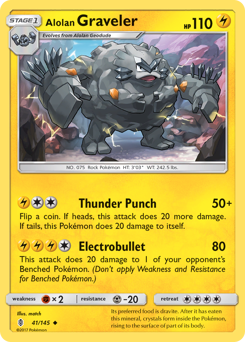 Alolan Graveler — Guardians Rising 041