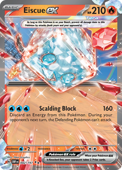 Eiscue ex — Obsidian Flames 042