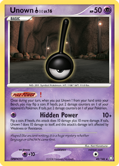 Unown [!] — Legends Awakened 042