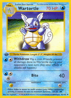 Wartortle — Base 042