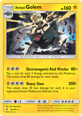 Alolan Golem — Guardians Rising 042
