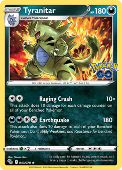 Tyranitar — Pokémon GO 043