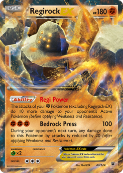 Regirock-EX — Fates Collide 043