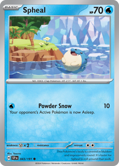 Spheal — Surging Sparks 043