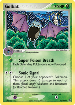 Golbat — Delta Species 043