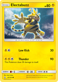 Electabuzz — Ultra Prism 043