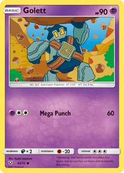 Golett — Shining Legends 043