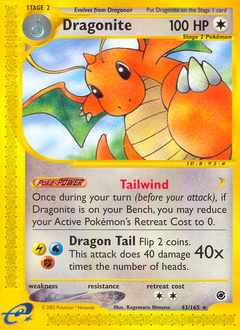 Dragonite — Expedition Base Set 043