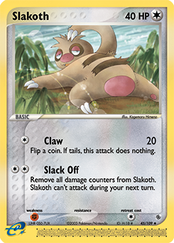 Slakoth — Ruby & Sapphire 045