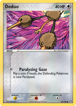 Doduo — Emerald 045