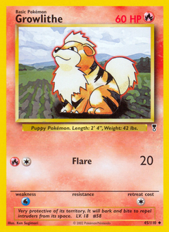 Growlithe — Legendary Collection 045