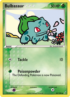 Bulbasaur — Crystal Guardians 045