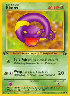 Ekans — Fossil 046