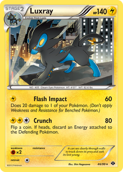 Luxray — Next Destinies 046