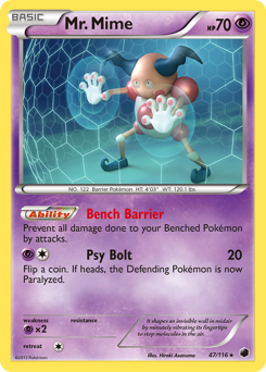 Mr. Mime — Plasma Freeze 047