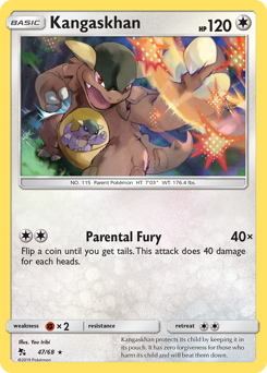 Kangaskhan — Hidden Fates 047