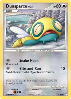 Dunsparce — Mysterious Treasures 047