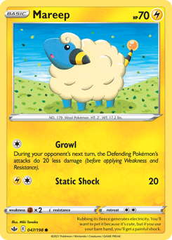 Mareep — SWSH6 047