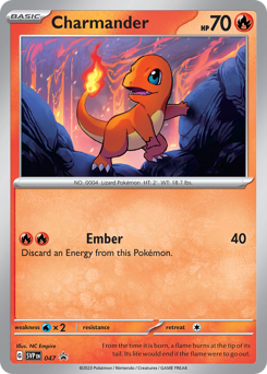 Charmander — Scarlet & Violet Black Star Promos 047