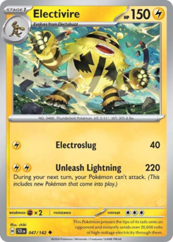 Electivire — Stellar Crown 047