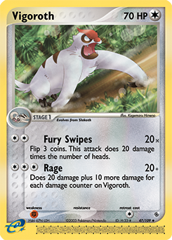 Vigoroth — Ruby & Sapphire 047