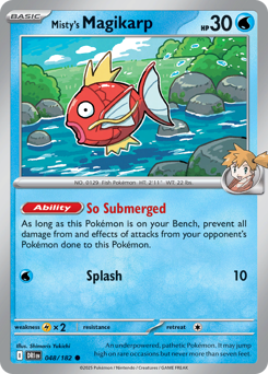 Misty's Magikarp — Destined Rivals 048