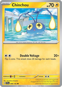 Chinchou — Stellar Crown 048