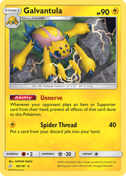 Galvantula — Team Up 048