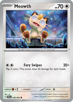 Meowth — Shrouded Fable 048