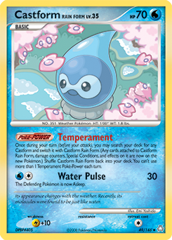 Castform Rain Form — Legends Awakened 049