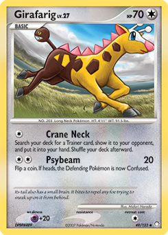 Girafarig — Mysterious Treasures 049