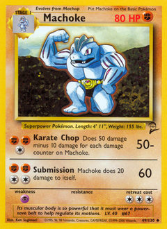 Machoke — Base Set 2 049