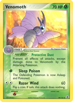 Venomoth — FireRed & LeafGreen 049