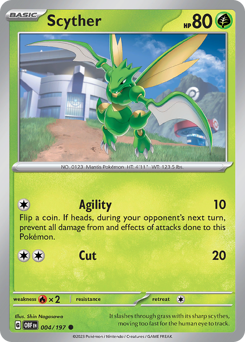 Scyther — Obsidian Flames 004