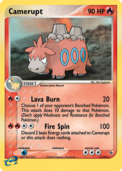 Camerupt — Ruby & Sapphire 004