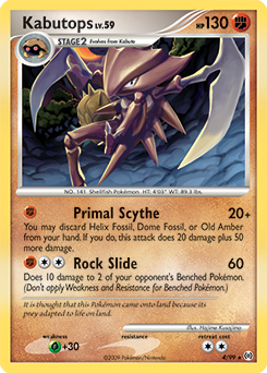 Kabutops — Arceus 004