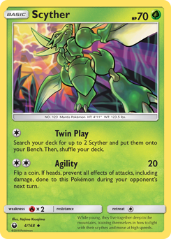 Scyther — Celestial Storm 004