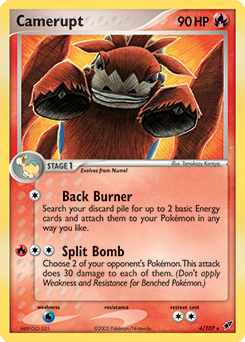 Camerupt — Deoxys 004