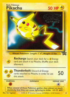 Pikachu — Wizards Black Star Promos 004