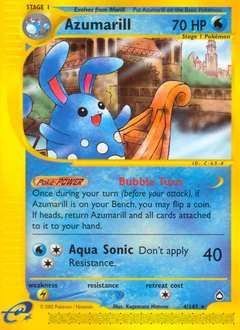 Azumarill — Aquapolis 004