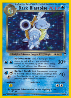 Dark Blastoise — Legendary Collection 004