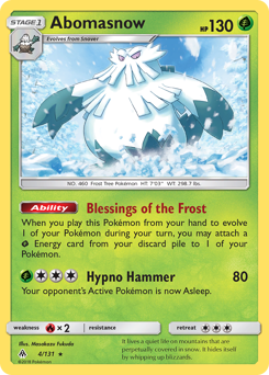 Abomasnow — Forbidden Light 004
