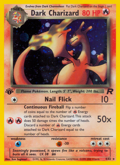 Dark Charizard — Team Rocket 004
